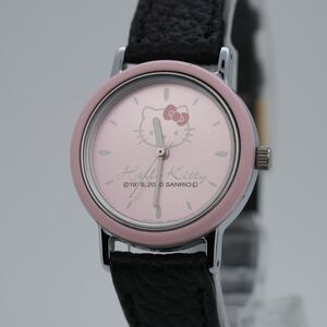Rare Vintage 2000 Hello Kitty Millennium Watch - Q&Q Sanrio - 28mm - NOS Strap
